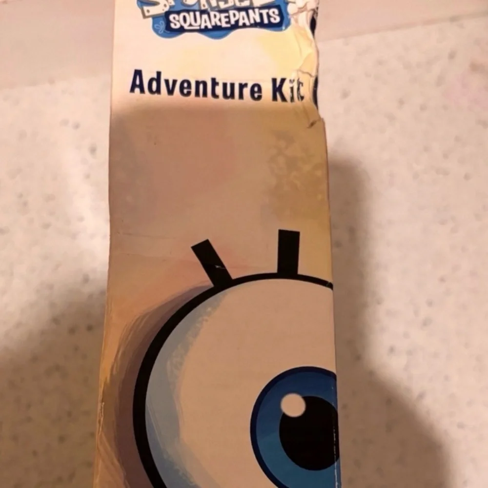 RARE SpongeBob Adventure Kit 3 Pc Set Camera Binoculars Flashlight Nickelodeon